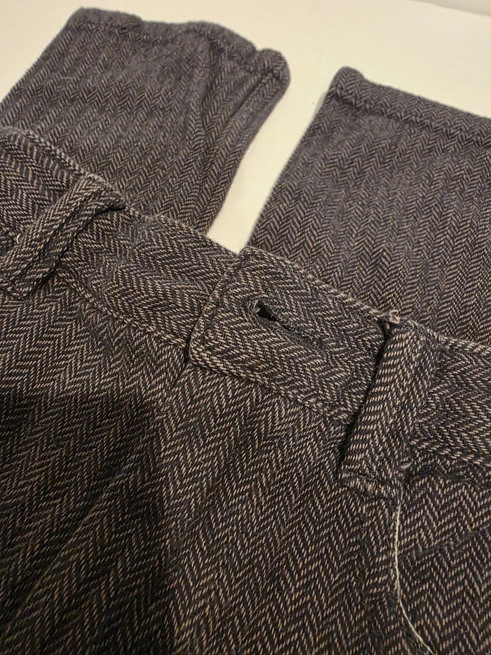 GAP Kids Herringbone Dark Gray Dress Pants Size 2 Baby